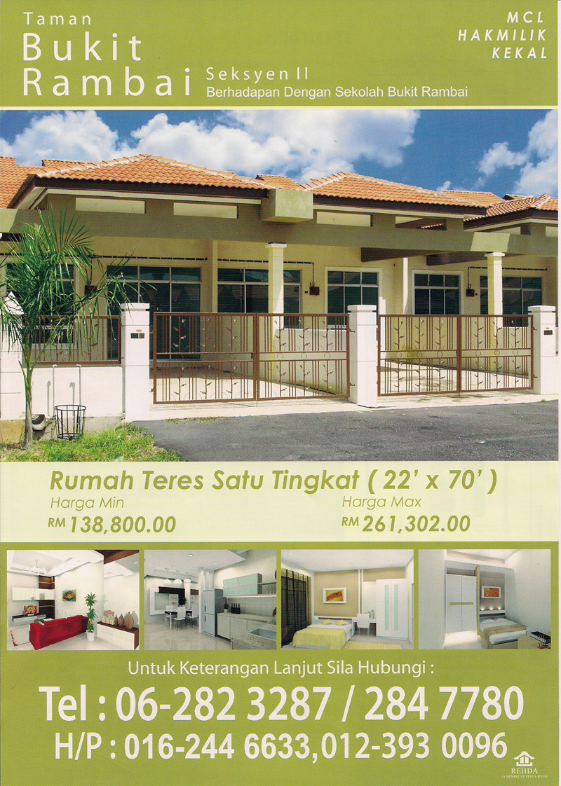 Pdg Property Taman Bukit Rambai Seksyen Ii Phase 2